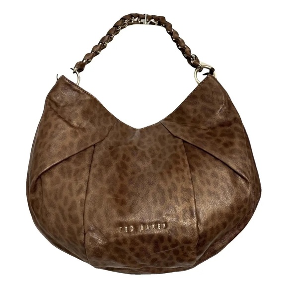 Ted Baker Handbags - ⚡️⚡️🔥Ted Baker Brown Leopard Print Shoulder Bag